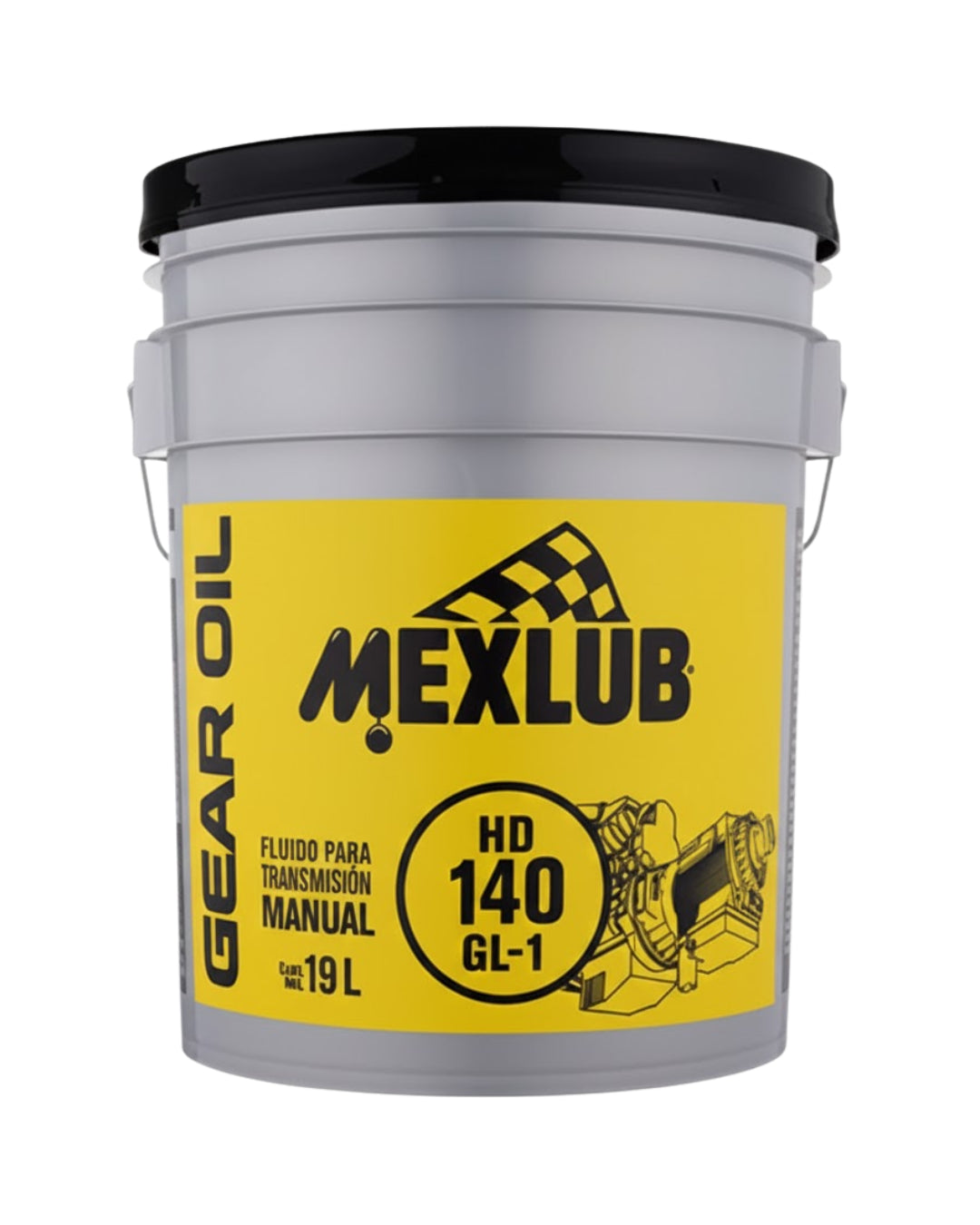 Cubeta de Aceite Lubricante Mexlub SAE 140