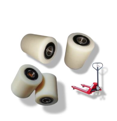 4 Ruedas Patin Hidraulico De Nylon Carga Direccion 3x3.75